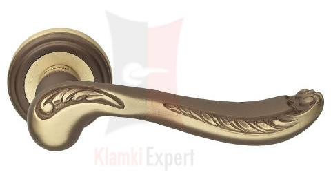 Klamka Lady 011 w kolorze BO brązowiony matowy jasny