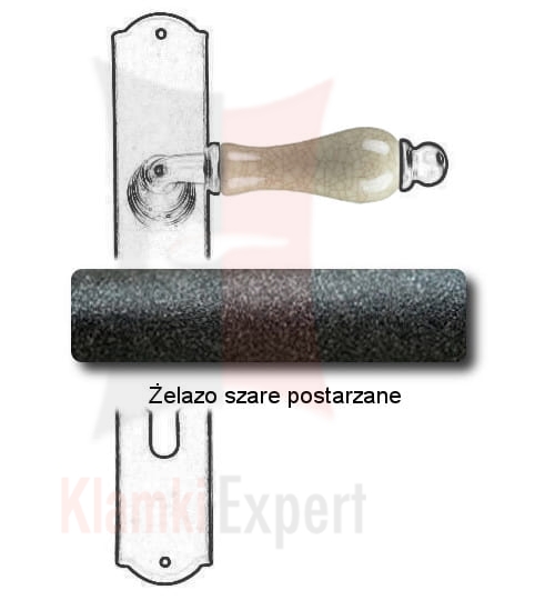 Żelazo szare postarzane