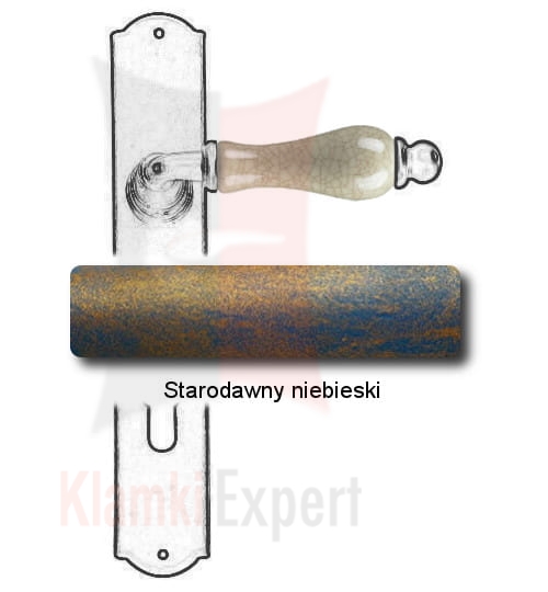 Starodawny niebieski