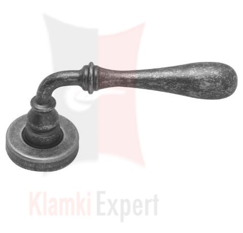 Klamka TOSCA 103 w kolorze FV patynowany, stare srebro
