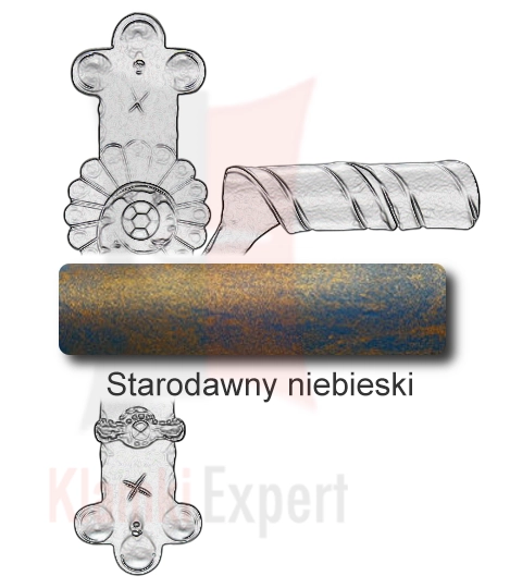 Starodawny niebieski