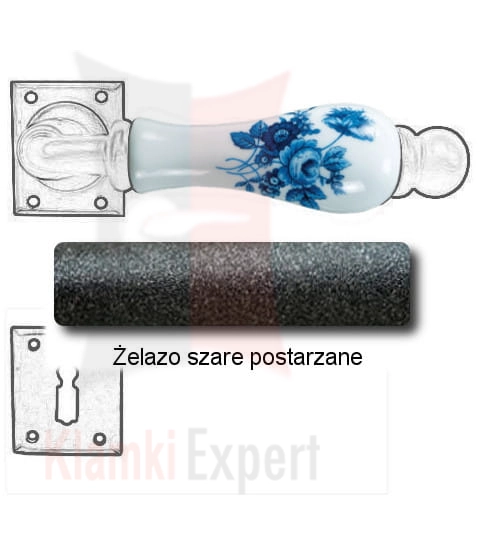 Żelazo szare postarzane