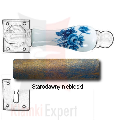 Starodawny niebieski