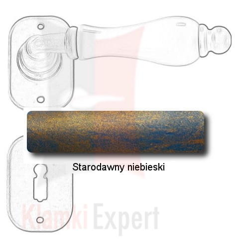 Starodawny niebieski