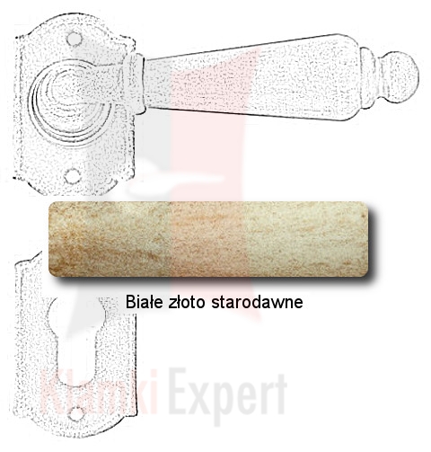 Białe złoto starodawne