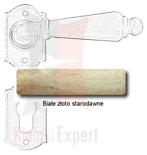 Białe złoto starodawne