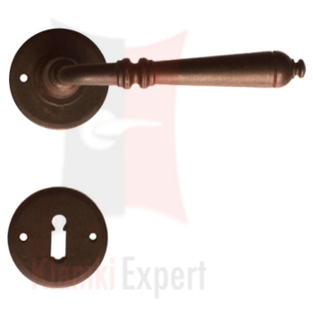 Klamka Mosca 2699 w kolorze rdza starodawna