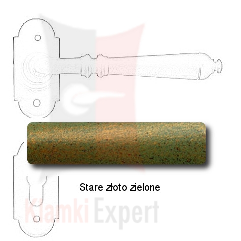 Stare złoto zielone