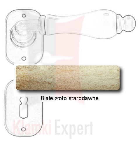 Białe złoto starodawne