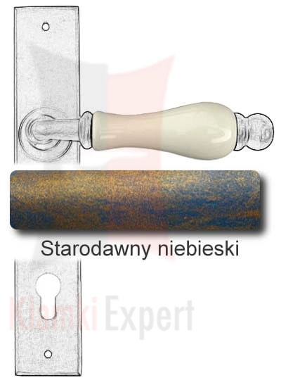 Starodawny niebieski