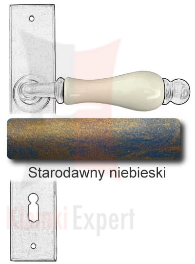 Starodawny niebieski