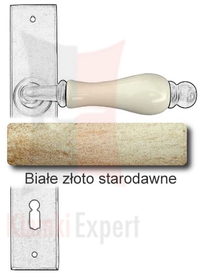 Białe złoto starodawne