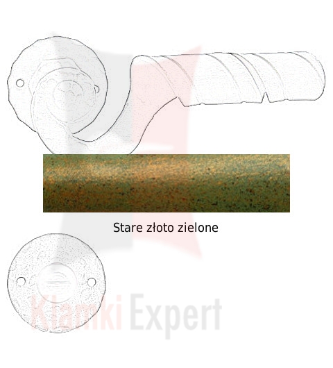 stare złoto zielone