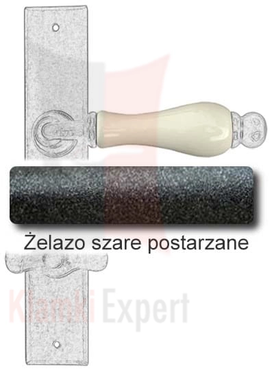 Żelazo szare postarzane
