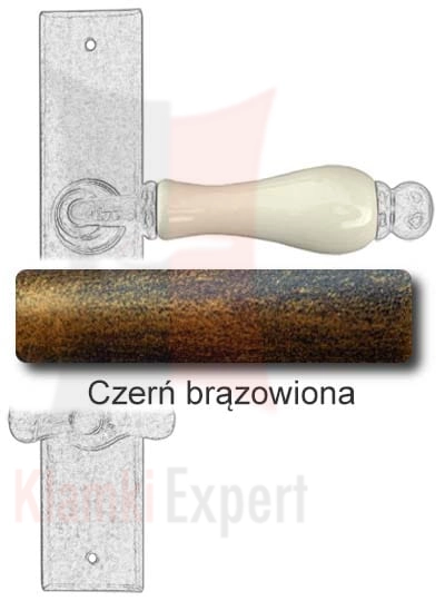 Czerń brązowiona