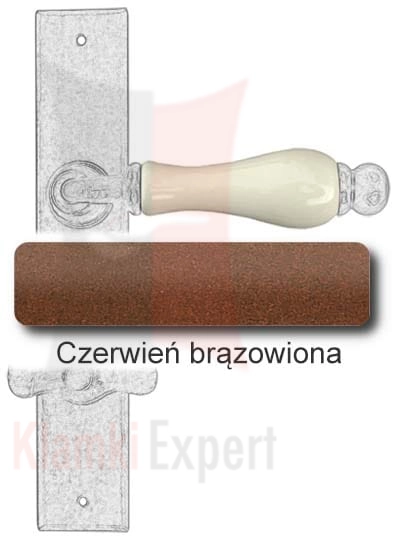 Czerwień brązowiona