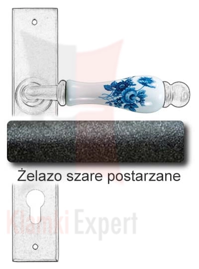 Żelazo szare postarzane