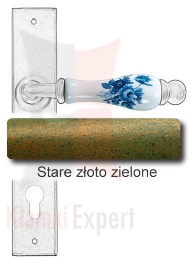 Stare złoto zielone