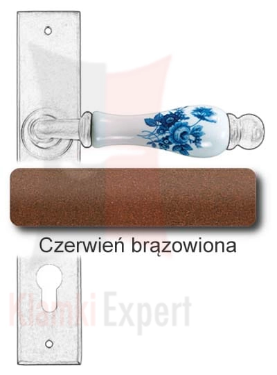 Czerwień brązowiona