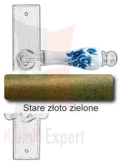 Stare złoto zielone