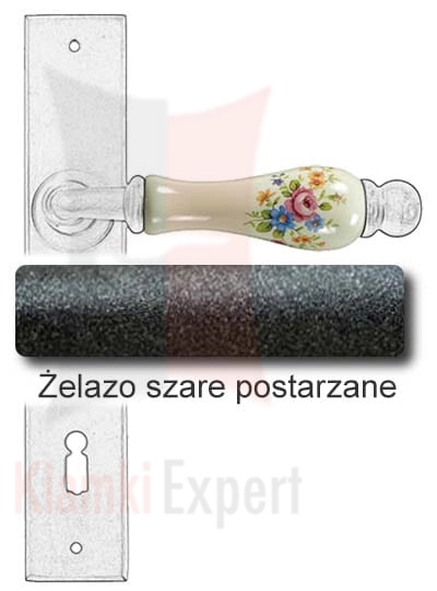 Żelazo szare postarzane
