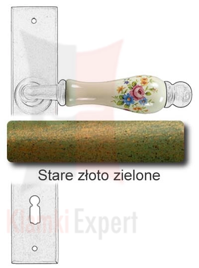 Stare złoto zielone