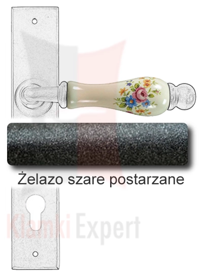 Żelazo szare postarzane