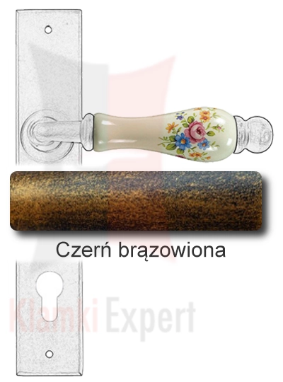 Czerń brązowiona