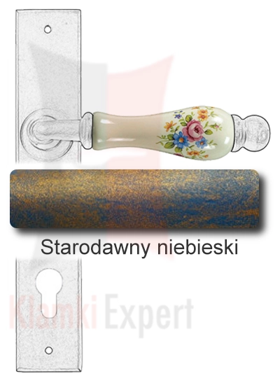 Starodawny niebieski