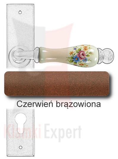 Czerwień brązowiona