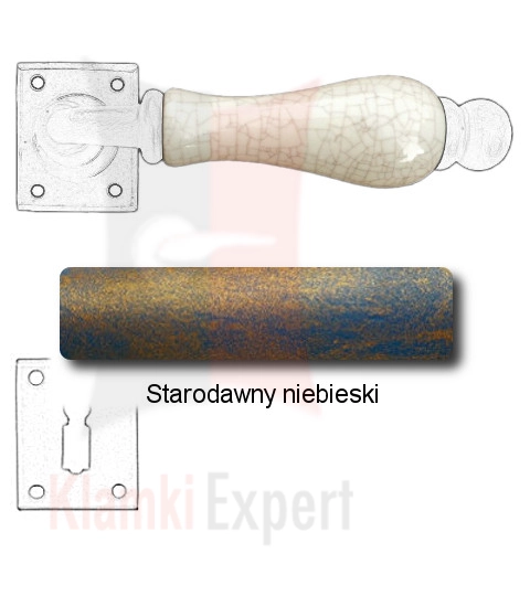 Starodawny niebieski