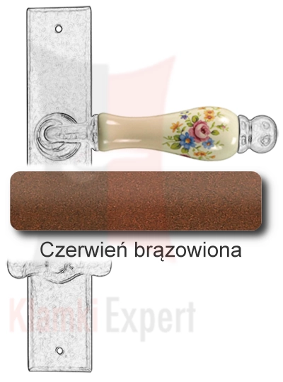 Czerwień brązowiona
