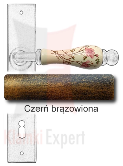 Czerń brązowiona