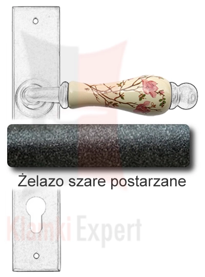 Żelazo szare postarzane