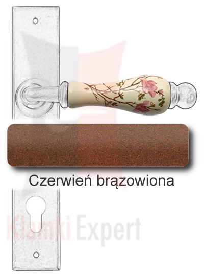 Czerwień brązowiona