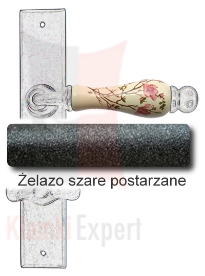 Żelazo szare postarzane