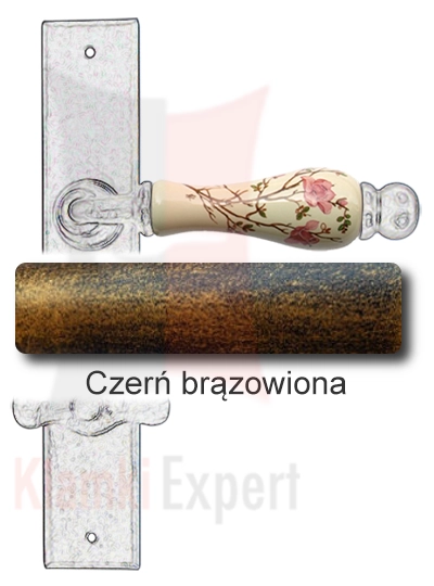 Czerń brązowiona