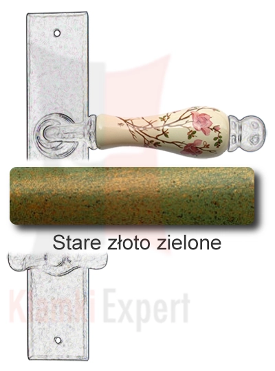 Stare złoto zielone