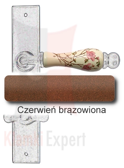 Czerwień brązowiona
