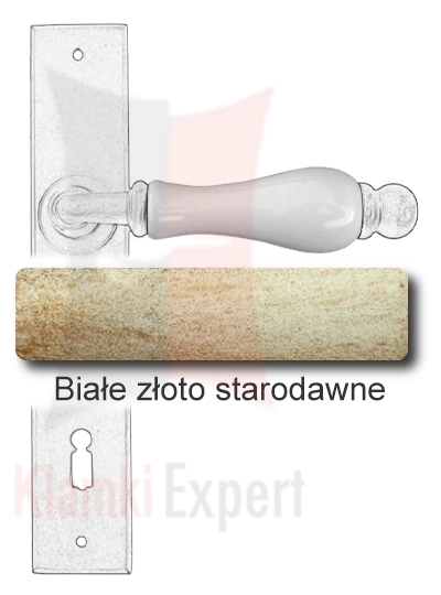 Białe złoto starodawne
