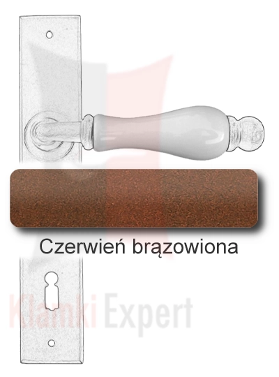 Czerwień brązowiona