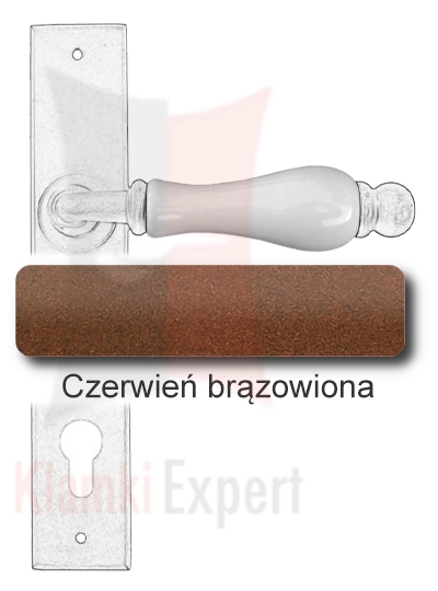 Czerwień brązowiona