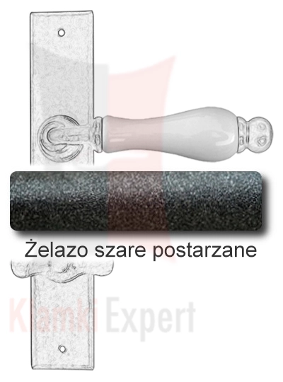 Żelazo szare postarzane