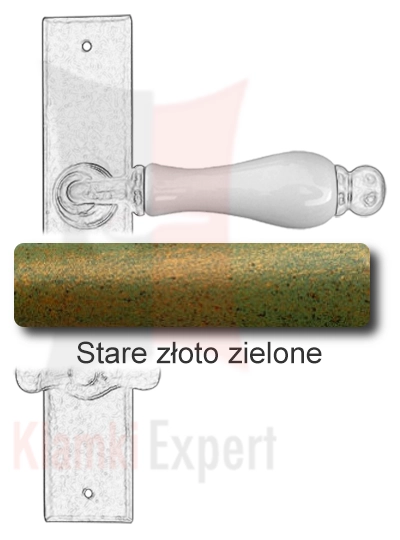 Stare złoto zielone
