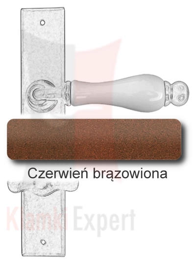 Czerwień brązowiona