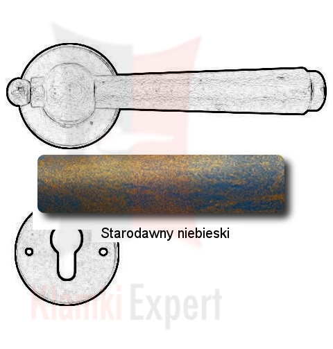 Starodawny niebieski