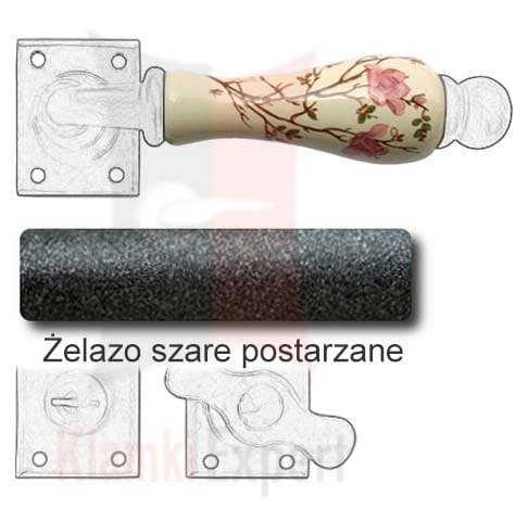 Żelazo szare postarzane
