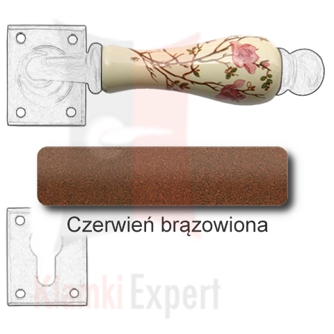 Czerwień brązowiona