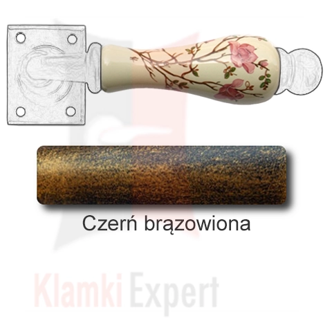 Czerń brązowiona