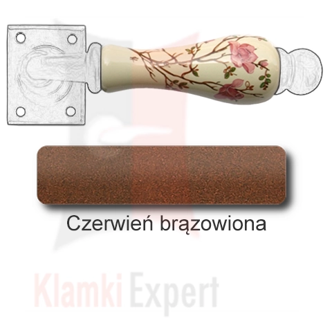 Czerwień brązowiona